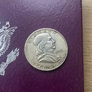 1952-S Franklin Half Dollar Fine